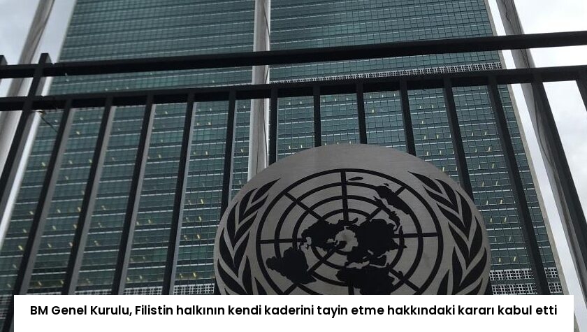 BM Genel Kurulu, Filistin halkının kendi kaderini tayin etme hakkındaki kararı kabul etti