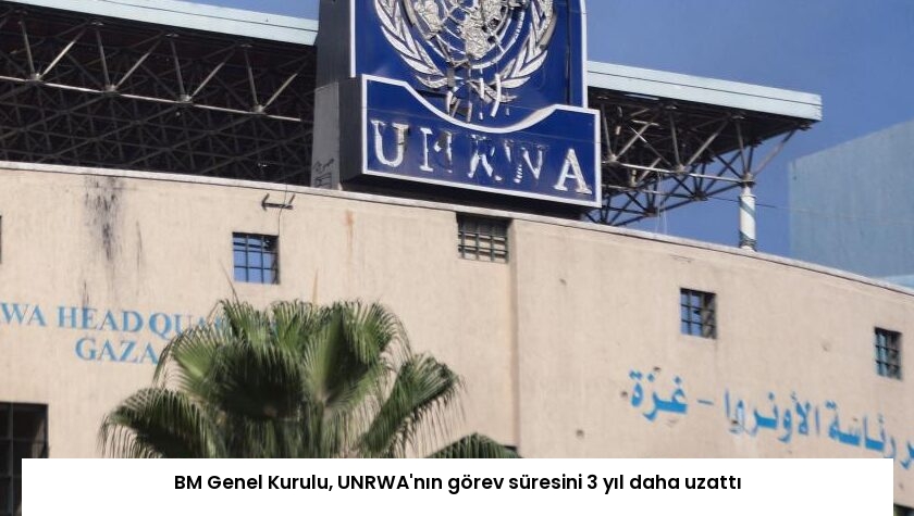 BM Genel Kurulu, UNRWA’nın görev süresini 3 yıl daha uzattı