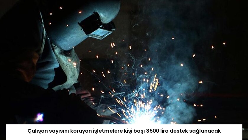 Çalışan sayısını koruyan işletmelere kişi başı 3500 lira destek sağlanacak