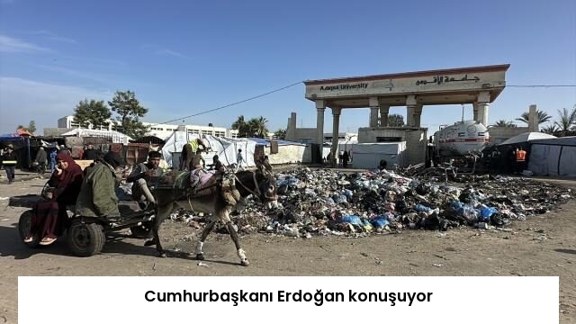 Cumhurbaşkanı Erdoğan konuşuyor