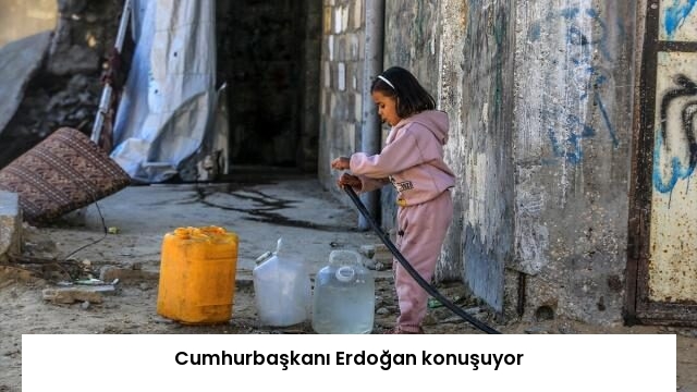 Cumhurbaşkanı Erdoğan konuşuyor