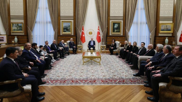 Cumhurbaşkanı Erdoğan, Kültür ve Sanat Büyük Ödülleri’ne layık görülenleri kabul etti