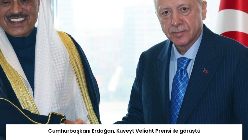 Cumhurbaşkanı Erdoğan, Kuveyt Veliaht Prensi ile görüştü