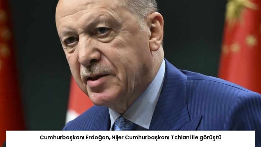 Cumhurbaşkanı Erdoğan, Nijer Cumhurbaşkanı Tchiani ile görüştü