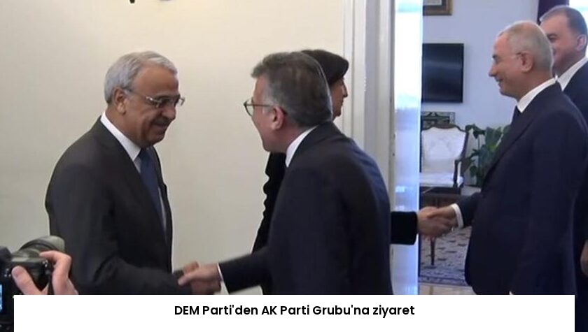 DEM Parti’den AK Parti Grubu’na ziyaret
