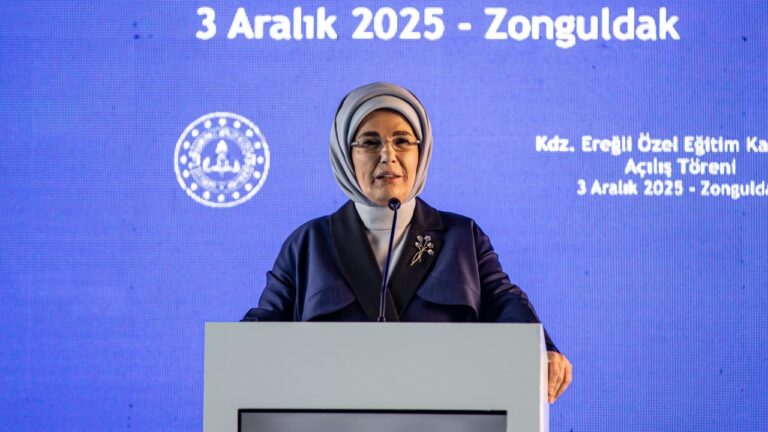 Emine Erdoğan: Bir toplum, her mensubunu eşit önemde gördüğünde medeni olur