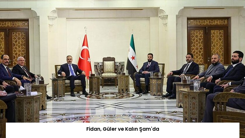 Fidan, Güler ve Kalın Şam’da