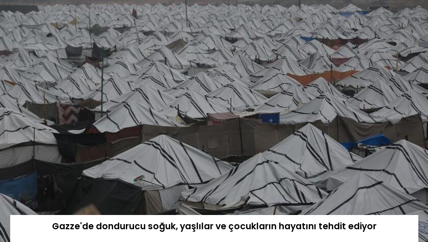 Gazze’de dondurucu soğuk, yaşlılar ve çocukların hayatını tehdit ediyor