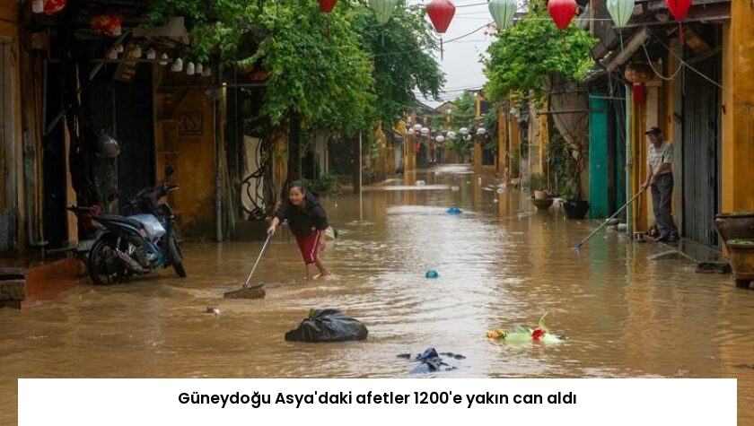 Güneydoğu Asya’daki afetler 1200’e yakın can aldı