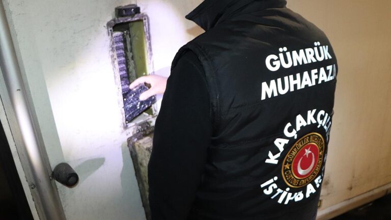 Gürbulak’ta 1,1 milyar liralık uyuşturucu ele geçirildi