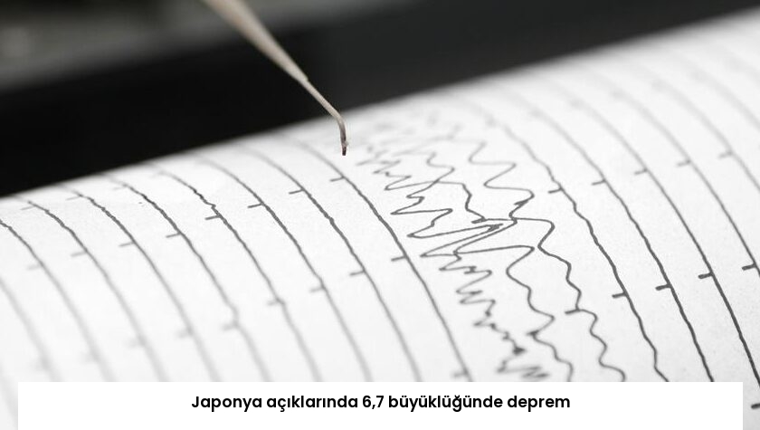 Japonya açıklarında 6,7 büyüklüğünde deprem