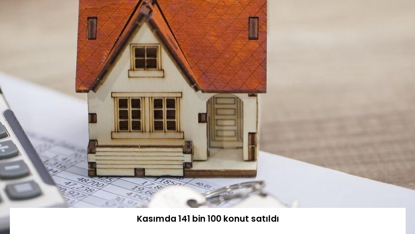 Kasımda 141 bin 100 konut satıldı