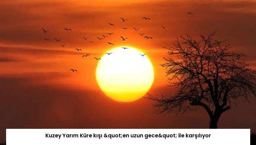 Kuzey Yarım Küre kışı "en uzun gece" ile karşılıyor