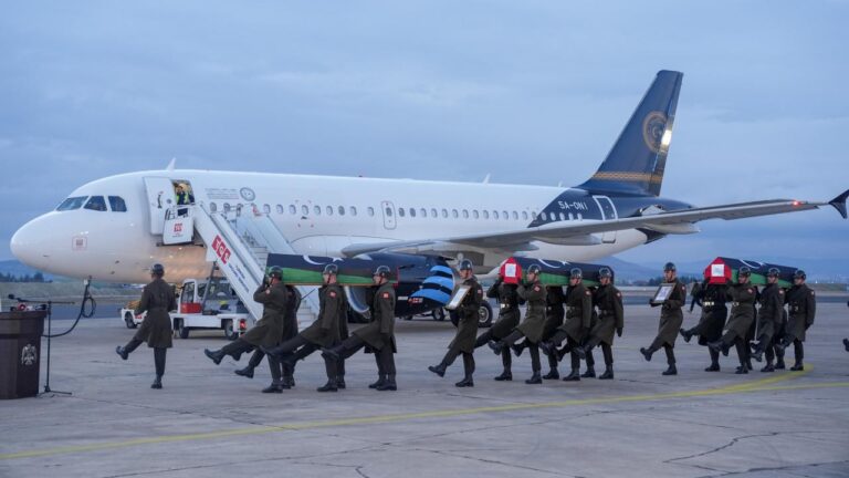 Libya askeri heyeti için Ankara’da tören düzenlendi