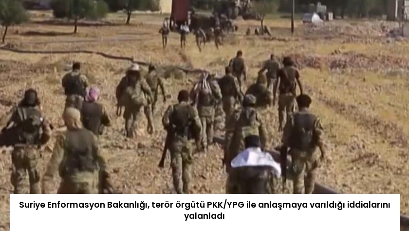 Suriye Enformasyon Bakanlığı, terör örgütü PKK/YPG ile anlaşmaya varıldığı iddialarını yalanladı