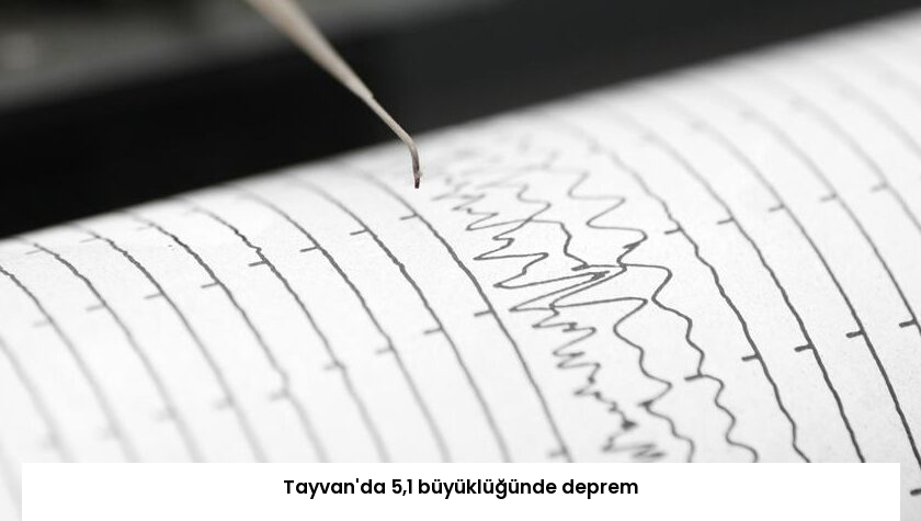 Tayvan’da 5,1 büyüklüğünde deprem