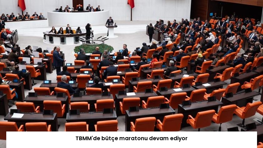 TBMM’de bütçe maratonu devam ediyor