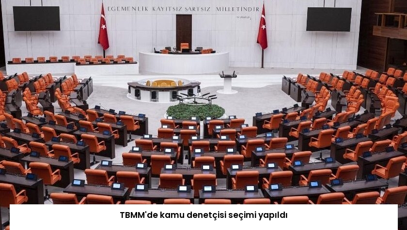 TBMM’de kamu denetçisi seçimi yapıldı
