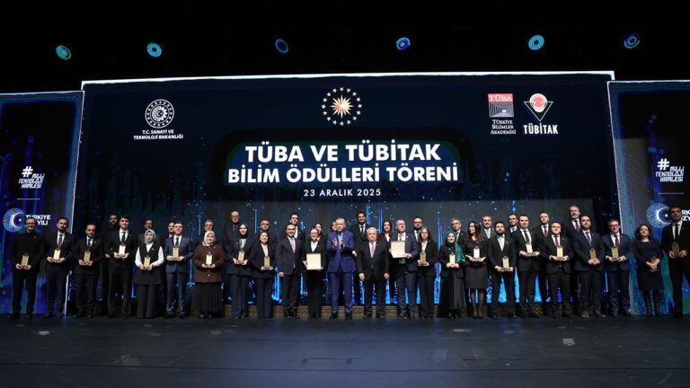 TÜBA ve TÜBİTAK ödülleri sahiplerini buldu