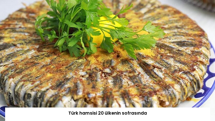 Türk hamsisi 20 ülkenin sofrasında