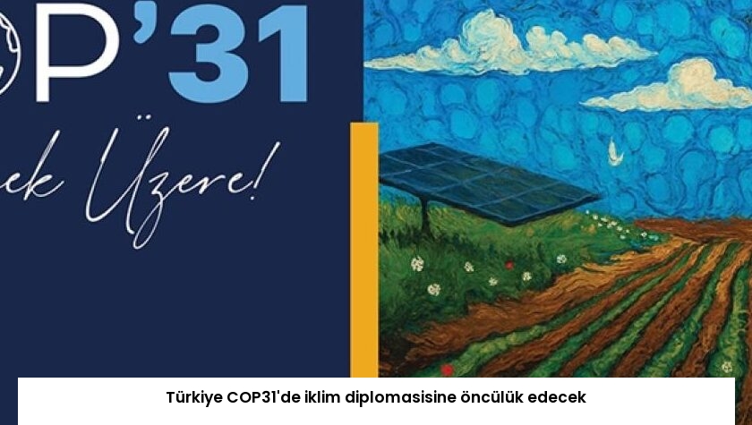 Türkiye COP31’de iklim diplomasisine öncülük edecek