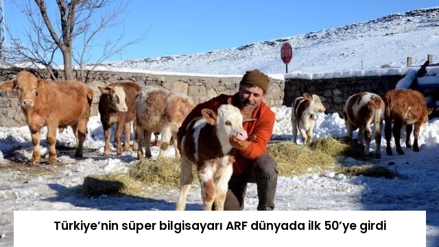 Türkiye’nin süper bilgisayarı ARF dünyada ilk 50’ye girdi