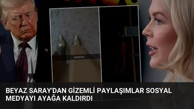Beyaz Saray’dan Gizemli Paylaşımlar Sosyal Medyayı Ayağa Kaldırdı