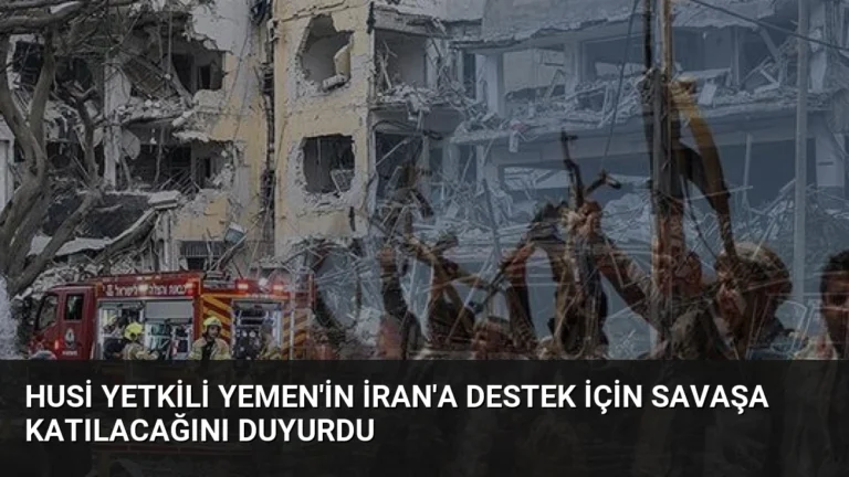 Husi Yetkili Yemen’in İran’a Destek İçin Savaşa Katılacağını Duyurdu