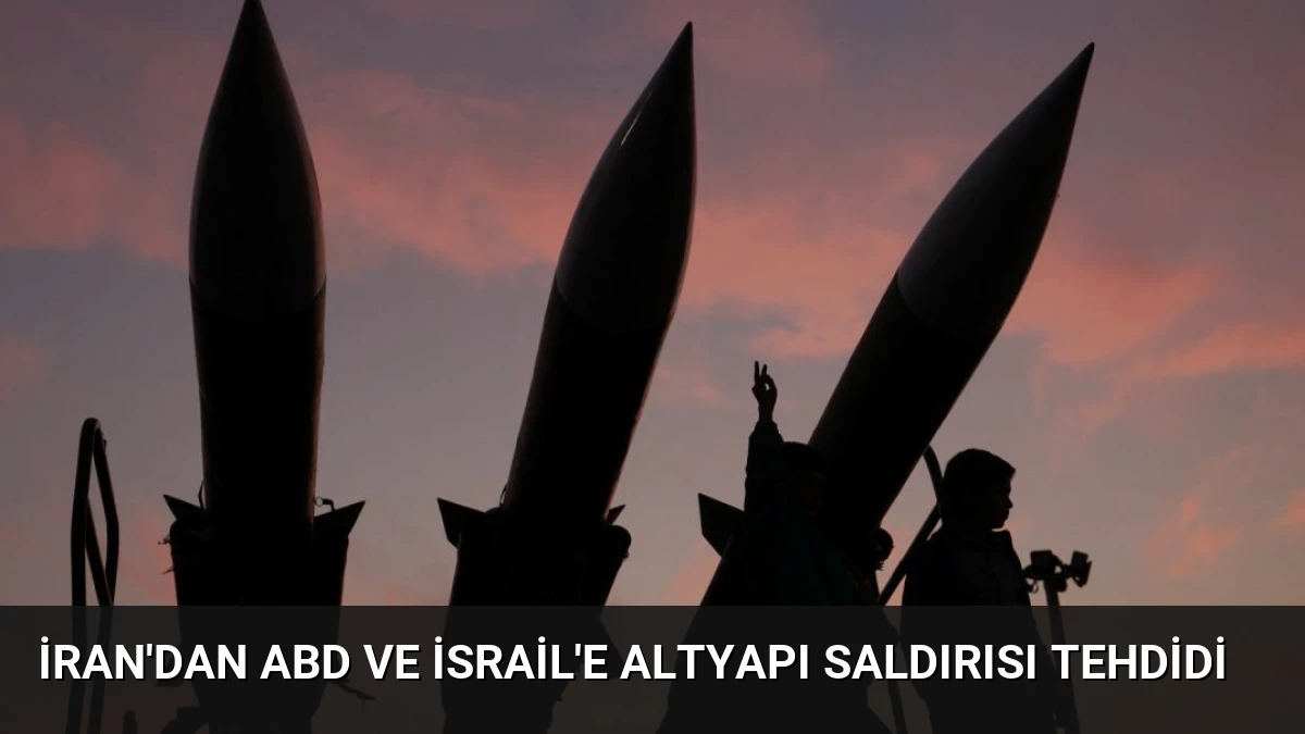 İran’dan ABD ve İsrail’e Altyapı Saldırısı Tehdidi