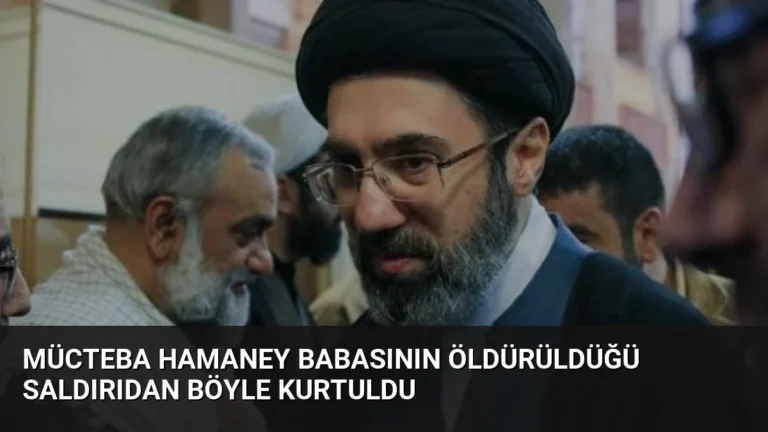 Mücteba Hamaney Babasının Öldürüldüğü Saldırıdan Böyle Kurtuldu