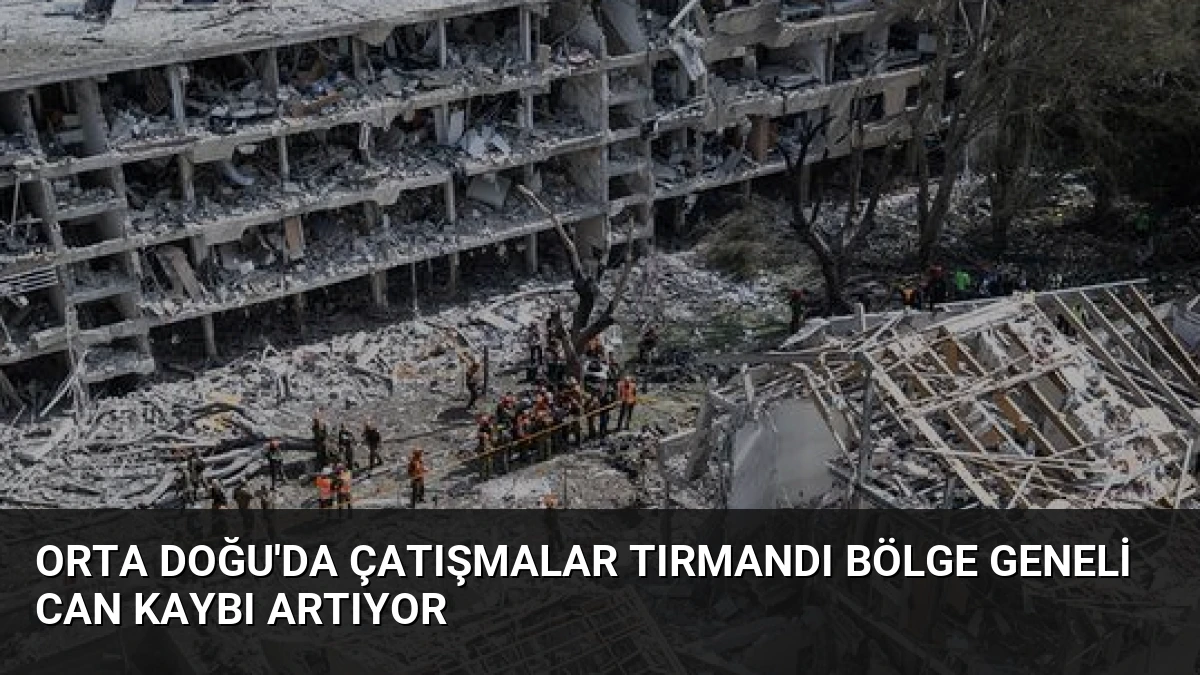 Orta Doğu’da Çatışmalar Tırmandı Bölge Geneli Can Kaybı Artıyor