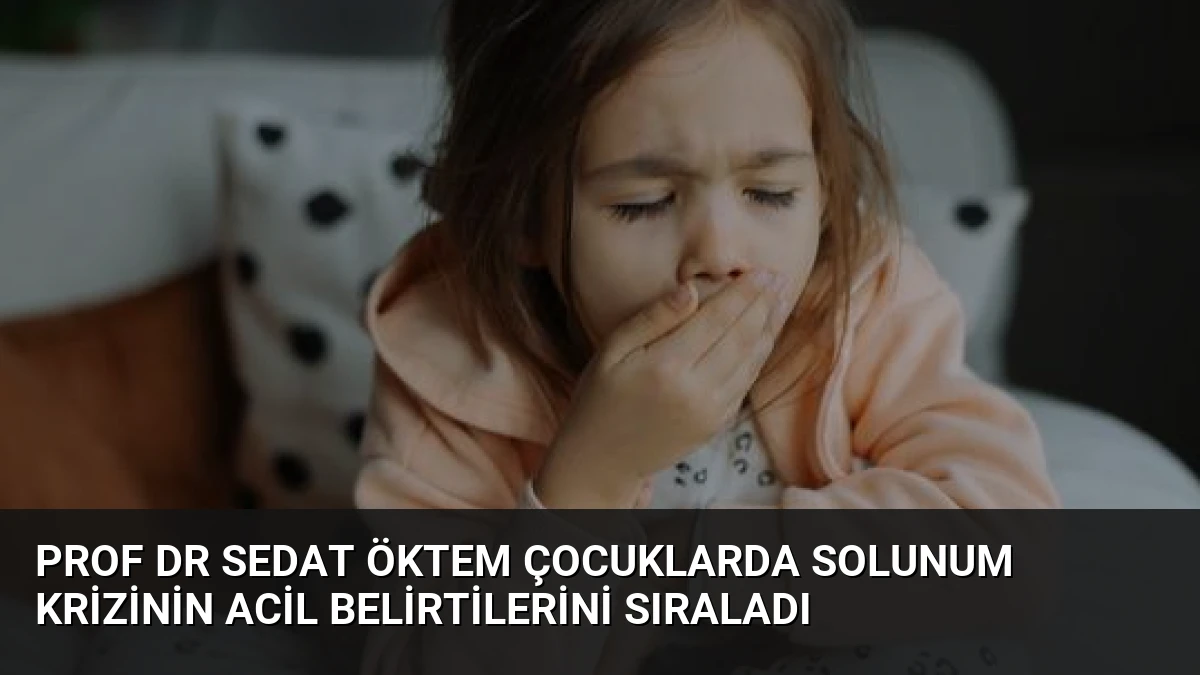 Prof Dr Sedat Öktem Çocuklarda Solunum Krizinin Acil Belirtilerini Sıraladı