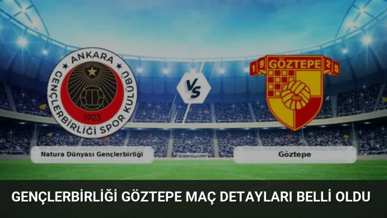 Gençlerbirliği Göztepe Maç Detayları Belli Oldu
