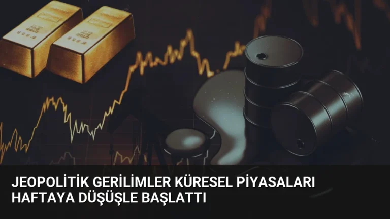 Jeopolitik Gerilimler Küresel Piyasaları Haftaya Düşüşle Başlattı