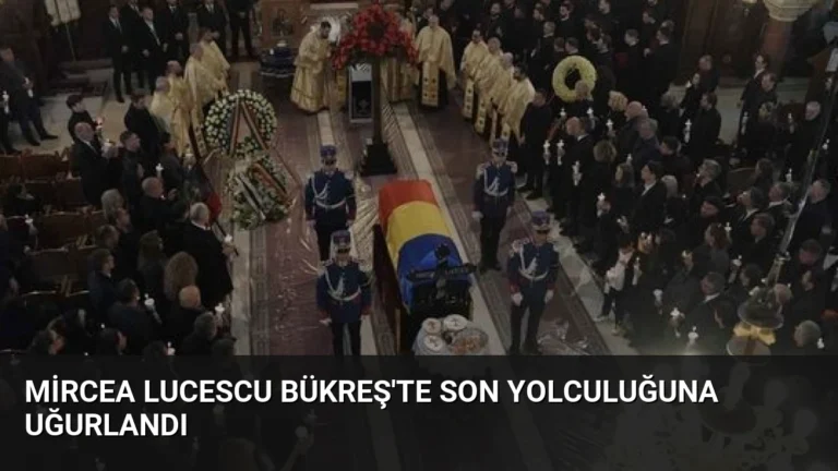 Mircea Lucescu Bükreş’te Son Yolculuğuna Uğurlandı