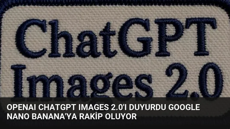 OpenAI ChatGPT Images 2.0’ı Duyurdu Google Nano Banana’ya Rakip Oluyor