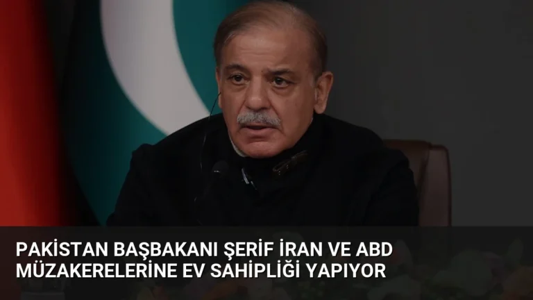 Pakistan Başbakanı Şerif İran ve ABD Müzakerelerine Ev Sahipliği Yapıyor