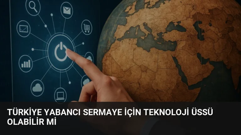 Türkiye Yabancı Sermaye İçin Teknoloji Üssü Olabilir mi