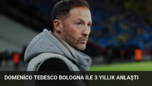 Domenico Tedesco Bologna ile 3 Yıllık Anlaştı