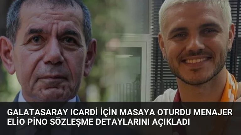 Galatasaray Icardi için masaya oturdu Menajer Elio Pino sözleşme detaylarını açıkladı