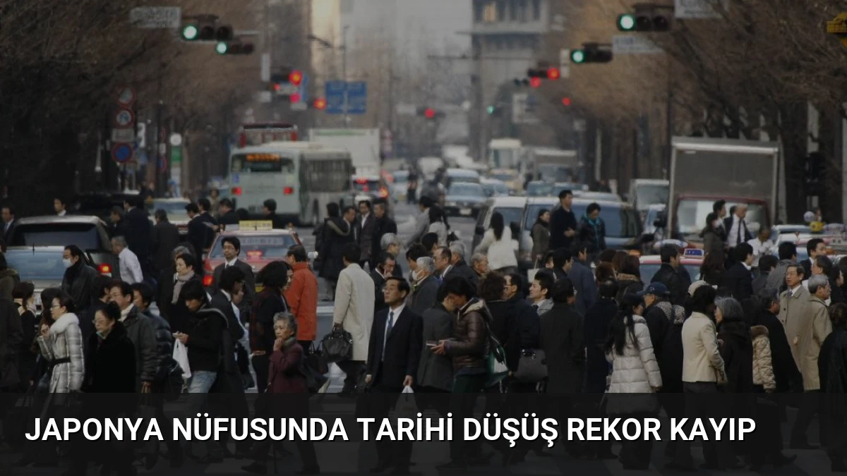 Japonya Nüfusunda Tarihi Düşüş Rekor Kayıp