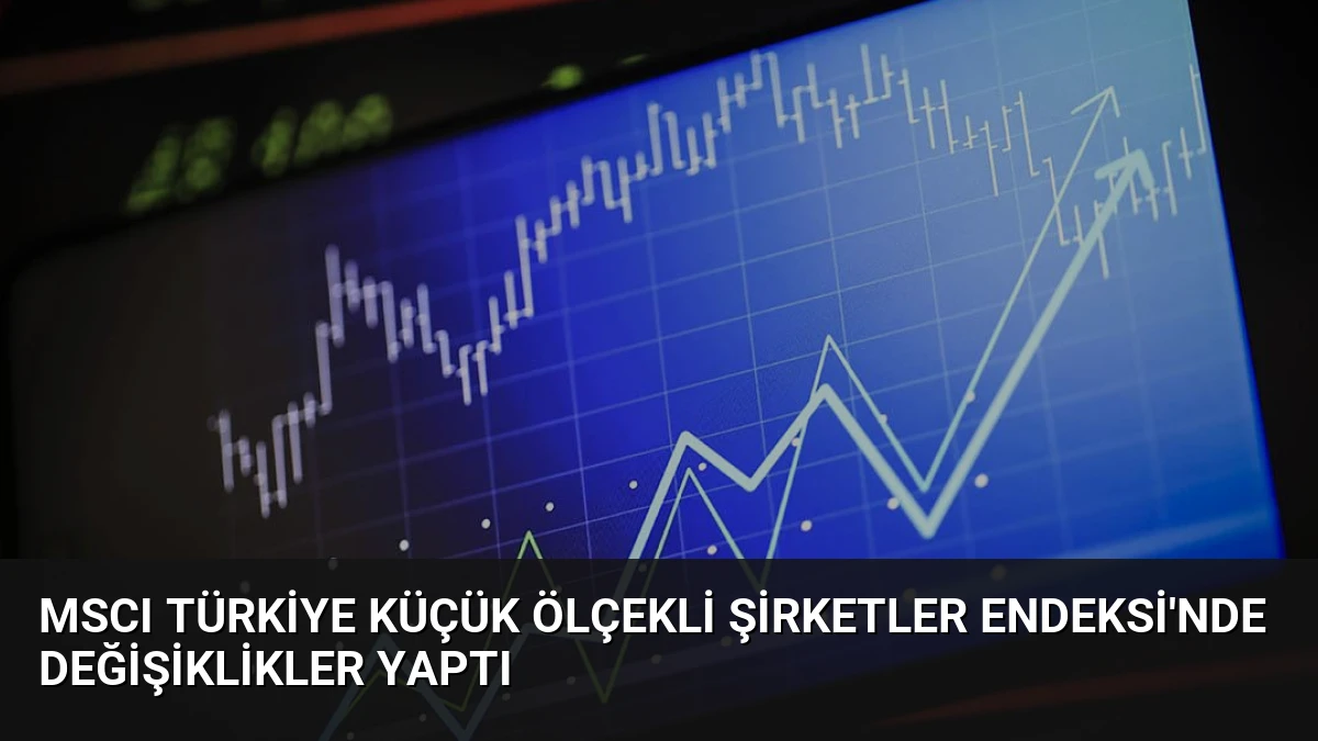 MSCI Türkiye Küçük Ölçekli Şirketler Endeksi’nde Değişiklikler Yaptı