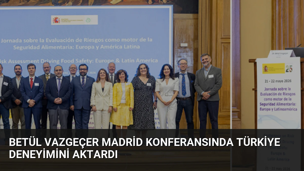 Betül Vazgeçer Madrid Konferansında Türkiye Deneyimini Aktardı