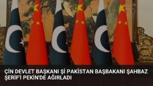 Çin Devlet Başkanı Şi Pakistan Başbakanı Şahbaz Şerif’i Pekin’de Ağırladı
