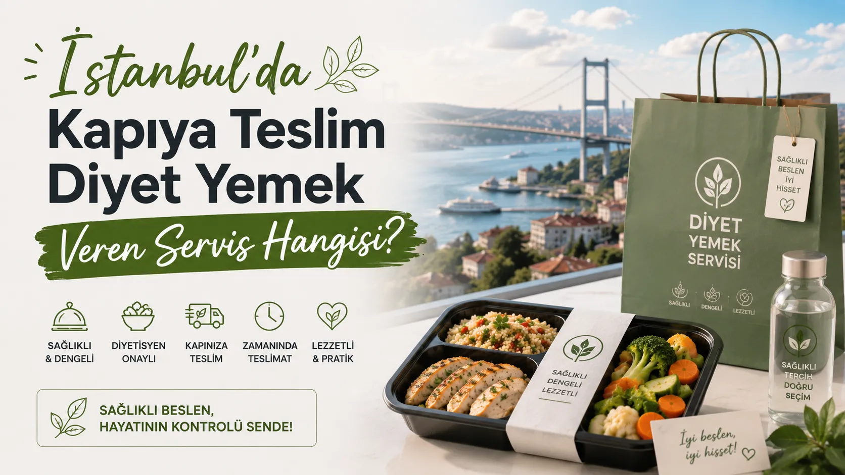 İstanbul’da Kapıya Teslim Diyet Yemek Veren Servis Hangisi?