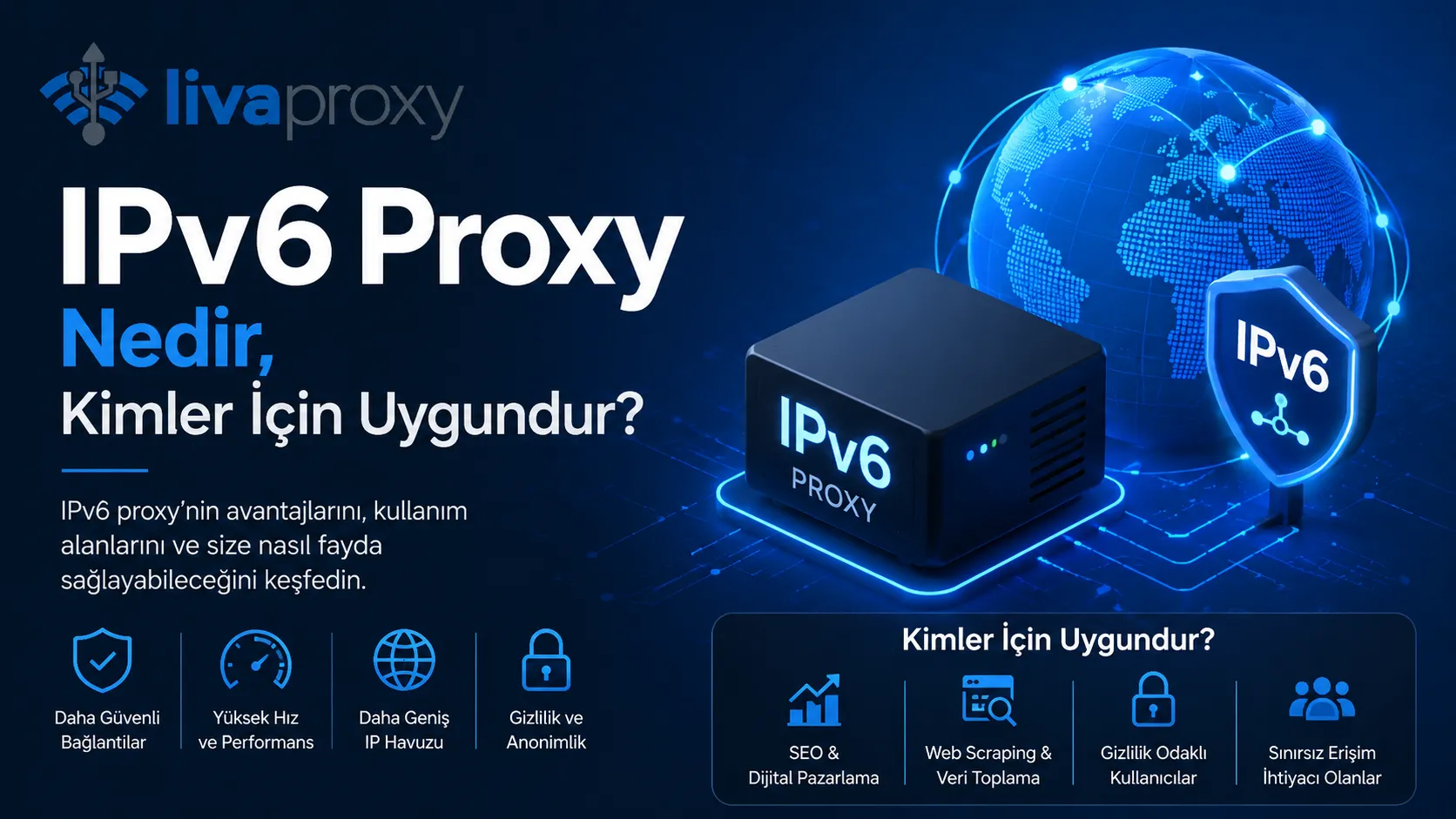 IPv6 Proxy Nedir, Kimler İçin Uygundur?