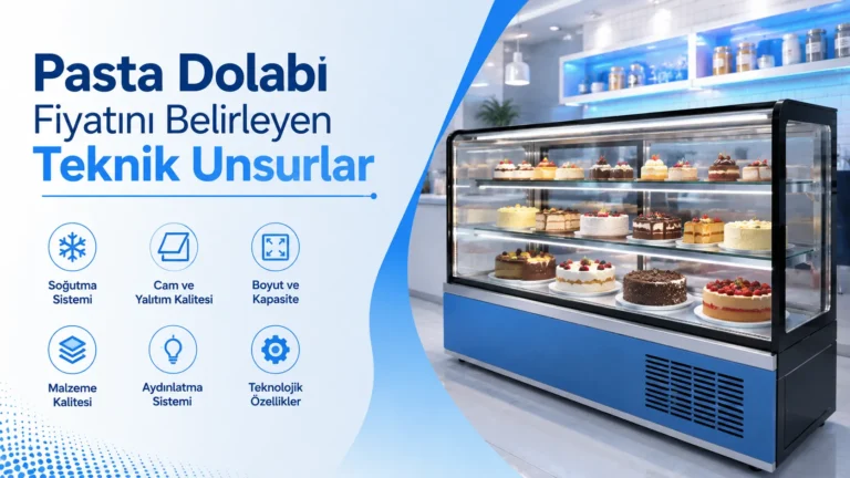 Pasta Dolabı Fiyatını Belirleyen Teknik Unsurlar