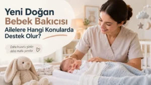 Yeni Doğan Bebek Bakıcısı Ailelere Hangi Konularda Destek Olur?