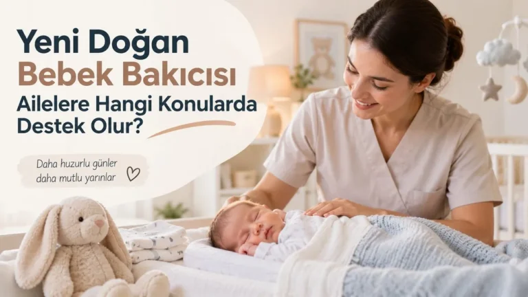 Yeni Doğan Bebek Bakıcısı Ailelere Hangi Konularda Destek Olur?