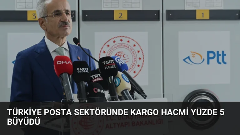 Türkiye Posta Sektöründe Kargo Hacmi Yüzde 5 Büyüdü